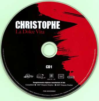 3CD/Box Set Christophe: La Dolce Vita 624671