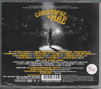 CD/DVD Christophe Maé: On Trace La Route - Le Live 616429