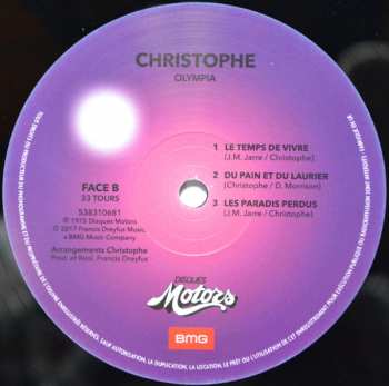 2LP Christophe: Olympia 432719