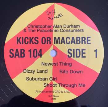 LP Chris Durham: Kicks Or Macabre LTD 592608