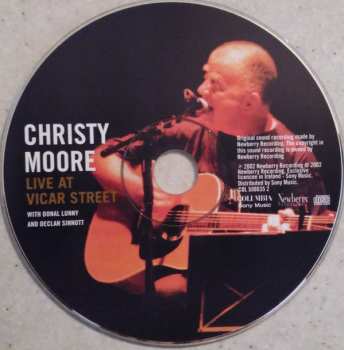 CD Christy Moore: Live At Vicar Street 98746