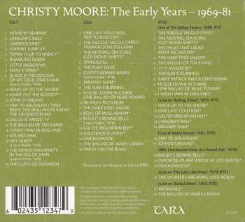 2CD/DVD Christy Moore: The Early Years 1969-81 LTD 475297