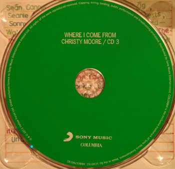 3CD Christy Moore: Where I Come From 341023