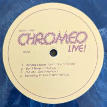 3LP Chromeo: Date Night: Chromeo Live! CLR | LTD 564592