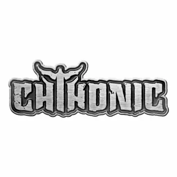 ChthoniC: Placka Logo Chthonic Ocel