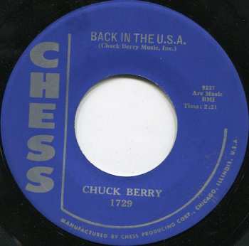 Album Chuck Berry: Back In The U.S.A. / Memphis, Tennessee