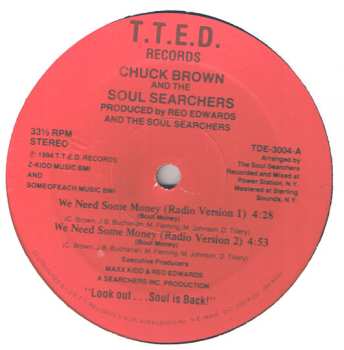 Album Chuck Brown & The Soul Searchers: We Need Some Money