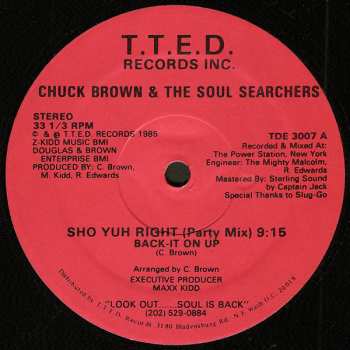 Album Chuck Brown & The Soul Searchers: Sho Yuh Right (Back-It On Up)