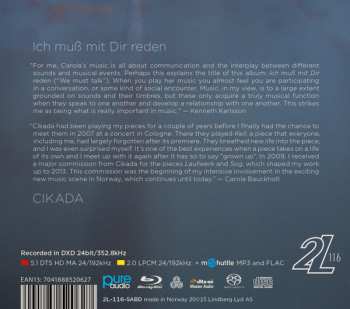 Blu-ray/SACD Cikada Ensemble: Ich Muß Mit Dir Reden 569098