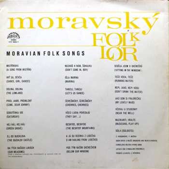 LP Cimbálová Muzika Hynka Bíma: Moravský Folklór 644430