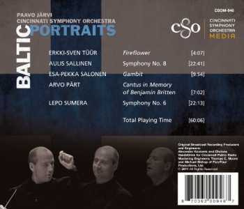 CD Arvo Pärt: Baltic Portraits 321319