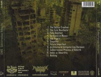 CD Cinis: Subterranean Antiquity 230857