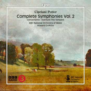 Album Cipriani Potter: Symphonien C-moll