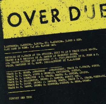 CD Circuit Des Yeux: Overdue 571968