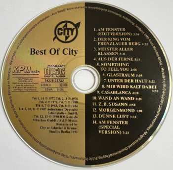 CD City: Best Of City 404795