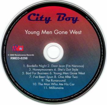 CD City Boy: Young Men Gone West 615080