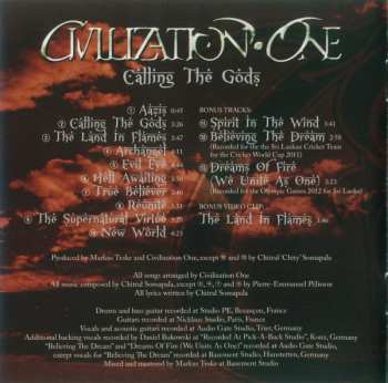 CD Civilization One: Calling The Gods 6309