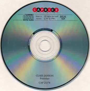 CD Claes Janson: Frestelser 629379