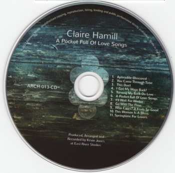 CD Claire Hamill: A Pocket Full Of Love Songs 575861