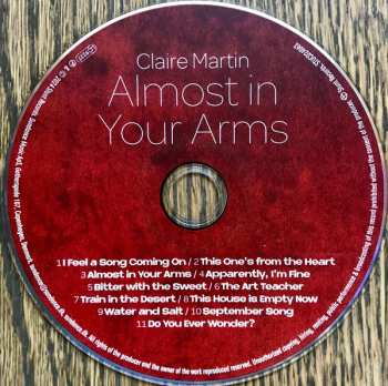 CD Claire Martin: Almost In Your Arms 637971