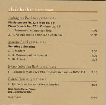 10CD Clara Haskil: Clara Haskil 600892