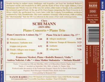 CD Clara Schumann: Piano Concerto • Piano Trio 264920