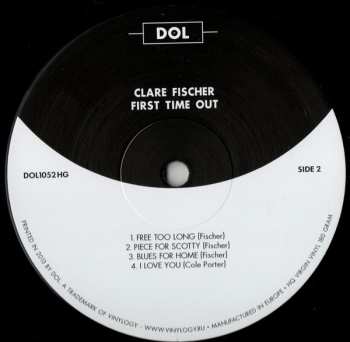 LP Clare Fischer: First Time Out 86276