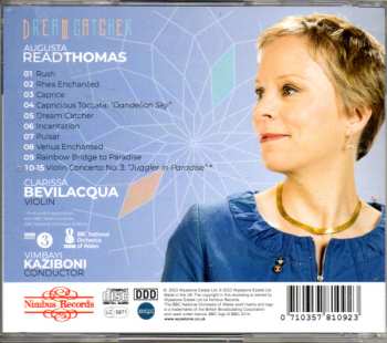 CD Clarissa Bevilacqua: Dream Catcher - Complete Works For Solo Violin, Violin Concerto #3 "Juggler In Paradise" 586695