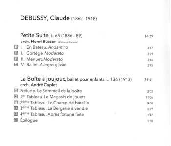 SACD Claude Debussy: Debussy Orchestrated: Petite Suite / La Boîte À Joujoux / Children's Corner 593091