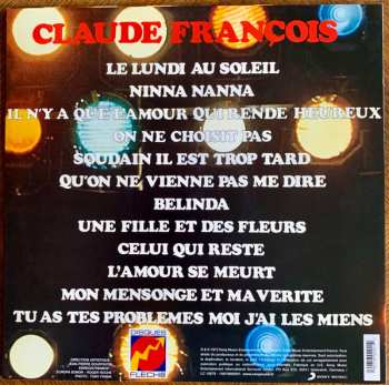 LP Claude François: Le Lundi Au Soleil 552486