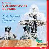 CD Claude Regimbald: La Flûte au Paris Conservatory 659287