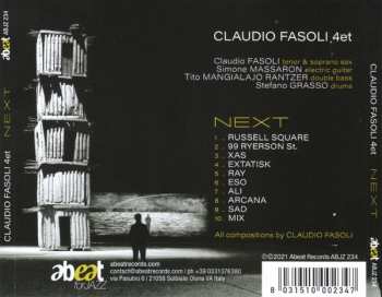 CD Claudio Fasoli 4et: Next 603874