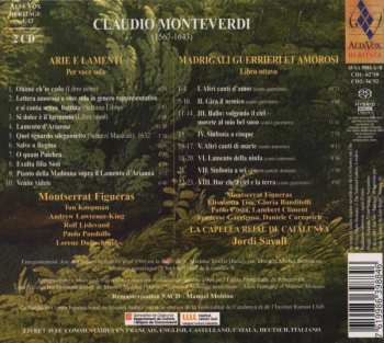 2SACD Claudio Monteverdi: Arie E Lamenti / Madrigali Guerrieri Et Amorosi 654789