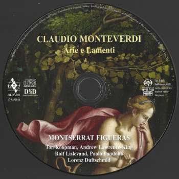 2SACD Claudio Monteverdi: Arie E Lamenti / Madrigali Guerrieri Et Amorosi 654789