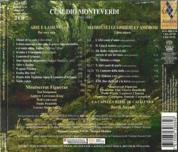 2SACD Claudio Monteverdi: Arie E Lamenti / Madrigali Guerrieri Et Amorosi 654789