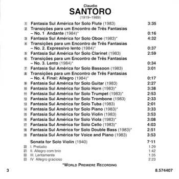 CD Orquestra Sinfônica Do Estado De São Paulo: Fantasias Sul América • Violin Sonata 586792