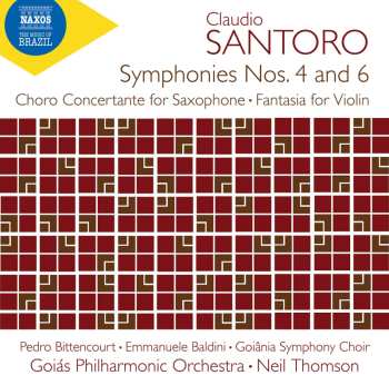 Album Claudio Santoro: Symphonien Nr.4 & 6