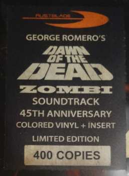 LP Claudio Simonetti's Goblin: Dawn Of The Dead - 45th Anniversary Soundtrack CLR | LTD 556635