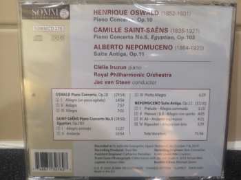 CD The Royal Philharmonic Orchestra: Henrique Oswald Piano Concerto Saint-Saens Piano Concero No.6 'Egyptian' 190511