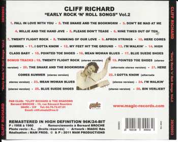 CD Cliff Richard: "Early Rock 'N' Roll Songs" Vol. 2 556678