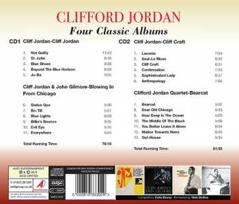 2CD Clifford Jordan: Four Classic Albums 256650