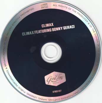 CD Climax: Climax Featuring Sonny Geraci 596254