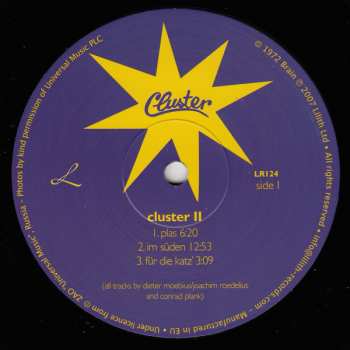 LP/CD Cluster: Cluster II 563415