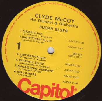 LP Clyde McCoy: Sugar Blues 601401