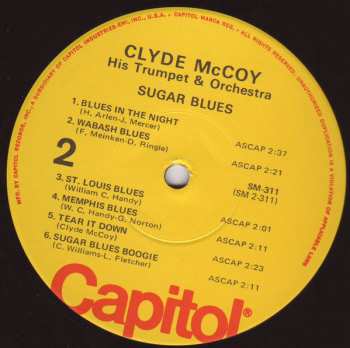 LP Clyde McCoy: Sugar Blues 601401