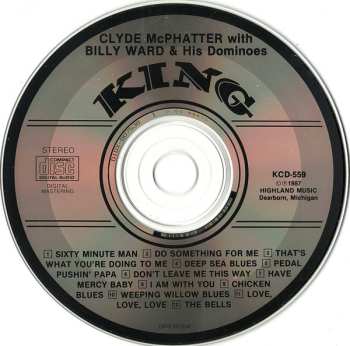 CD Clyde McPhatter: Clyde McPhatter With Billy Ward And His Dominoes 613965