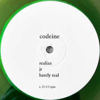 LP Codeine: Barely Real CLR 464030