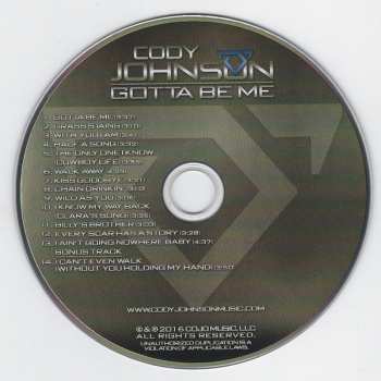 CD Cody Johnson: Gotta Be Me 613576