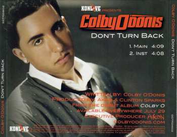 Album Colby O'Donis: Don't Turn Back