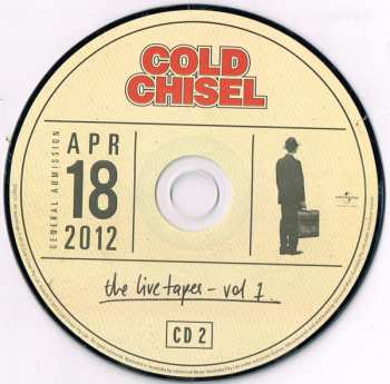 2CD Cold Chisel: The Live Tapes - Vol 1 353952